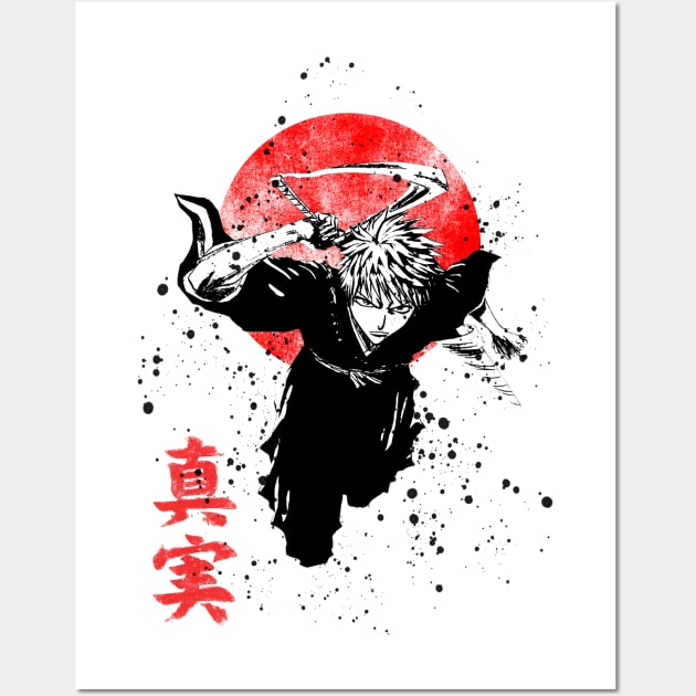 Oni Ichigo Wall Art by ZuleYang22